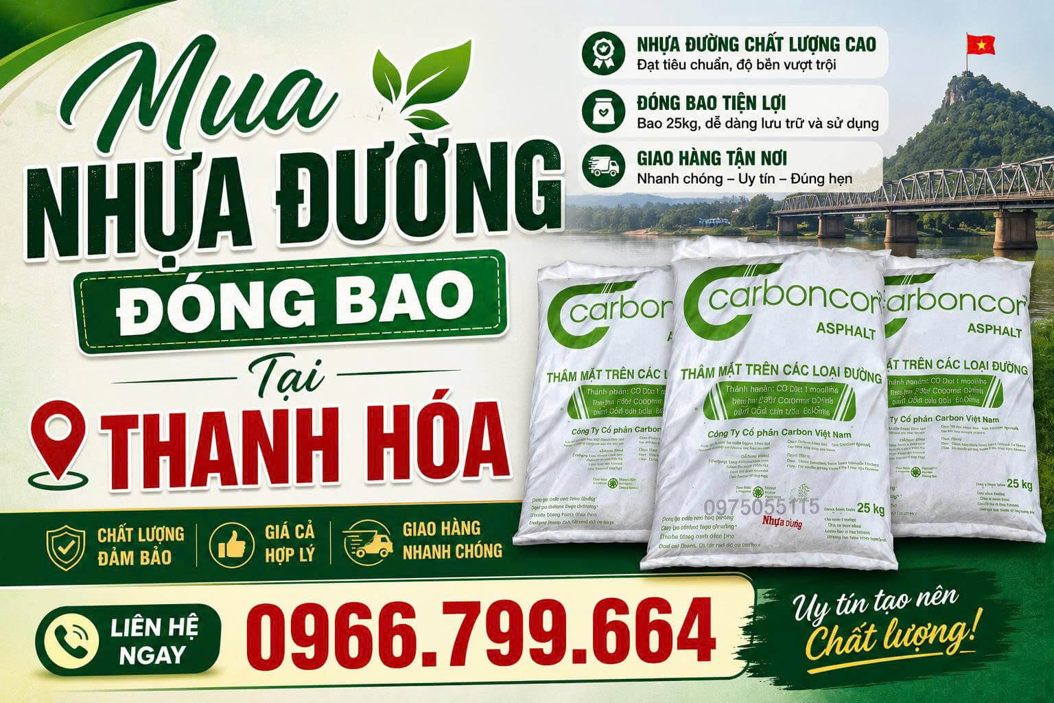 Mua Nhựa Đường Đóng Bao