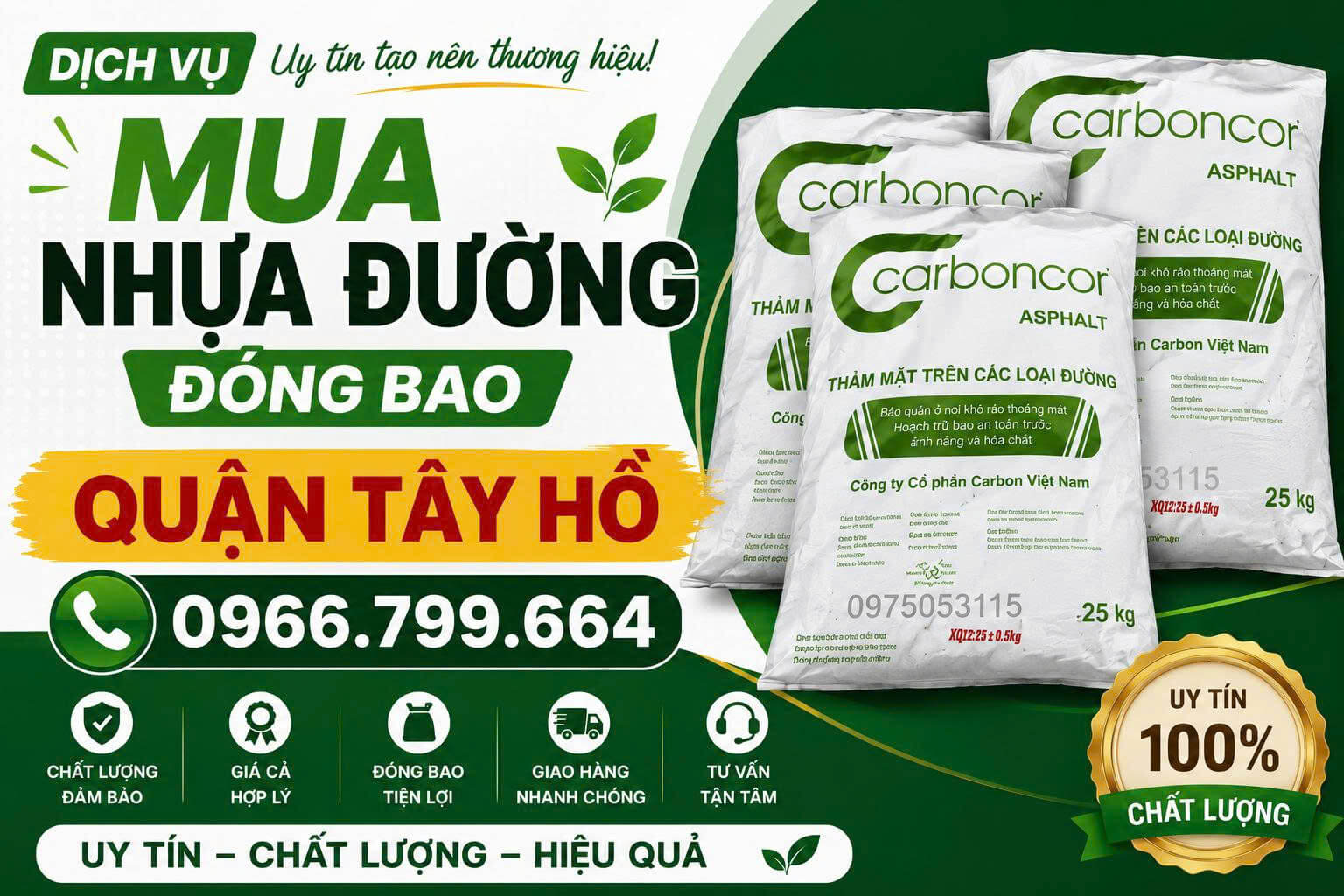 Mua Nhựa Đường Đóng Bao