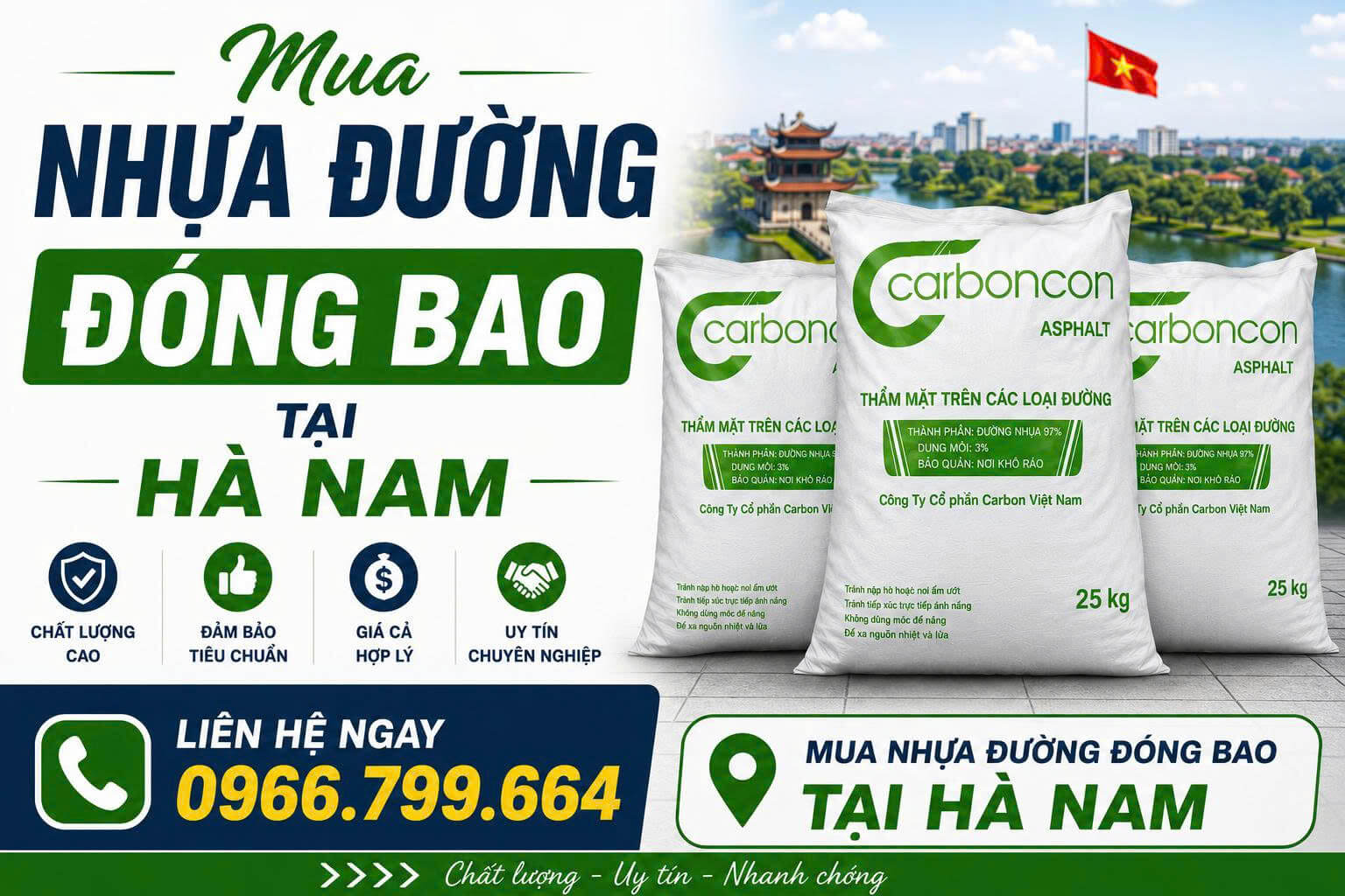 Mua Nhựa Đường Đóng Bao
