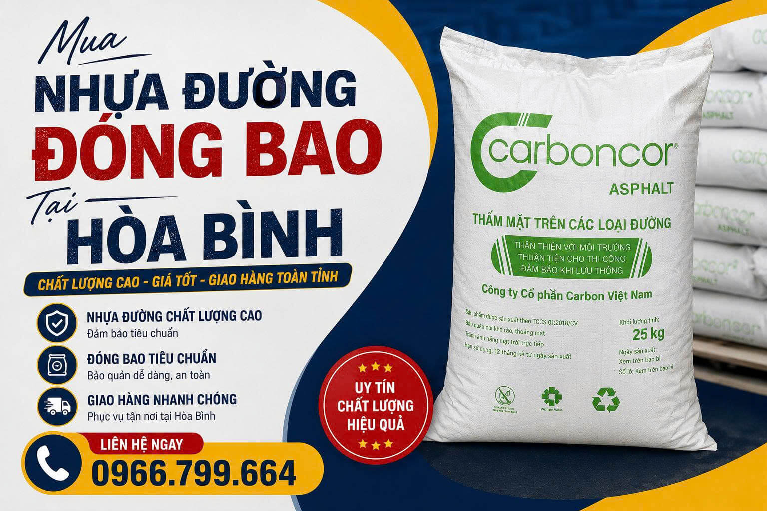 Mua Nhựa Đường Đóng Bao