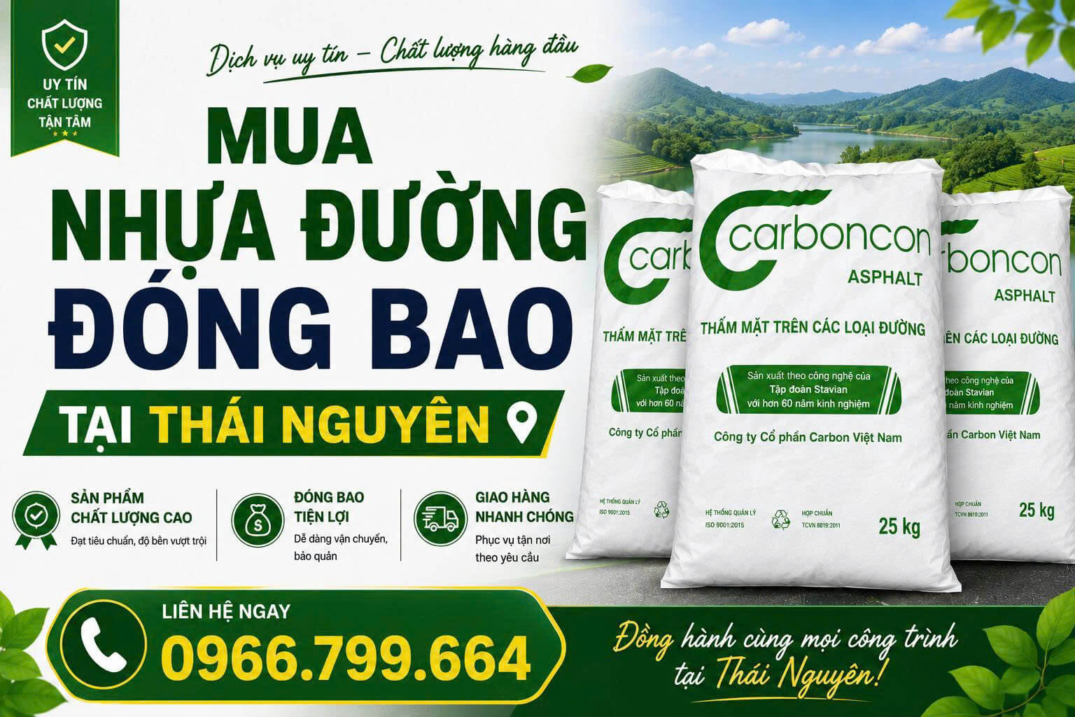 Mua Nhựa Đường Đóng Bao