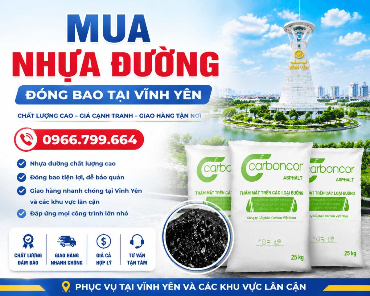 Mua Nhựa Đường Đóng Bao