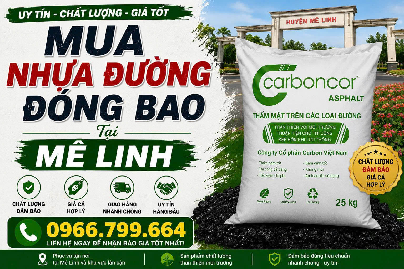 Mua Nhựa Đường Đóng Bao