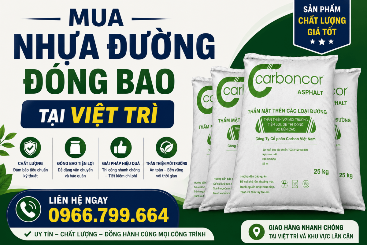Mua Nhựa Đường Đóng Bao