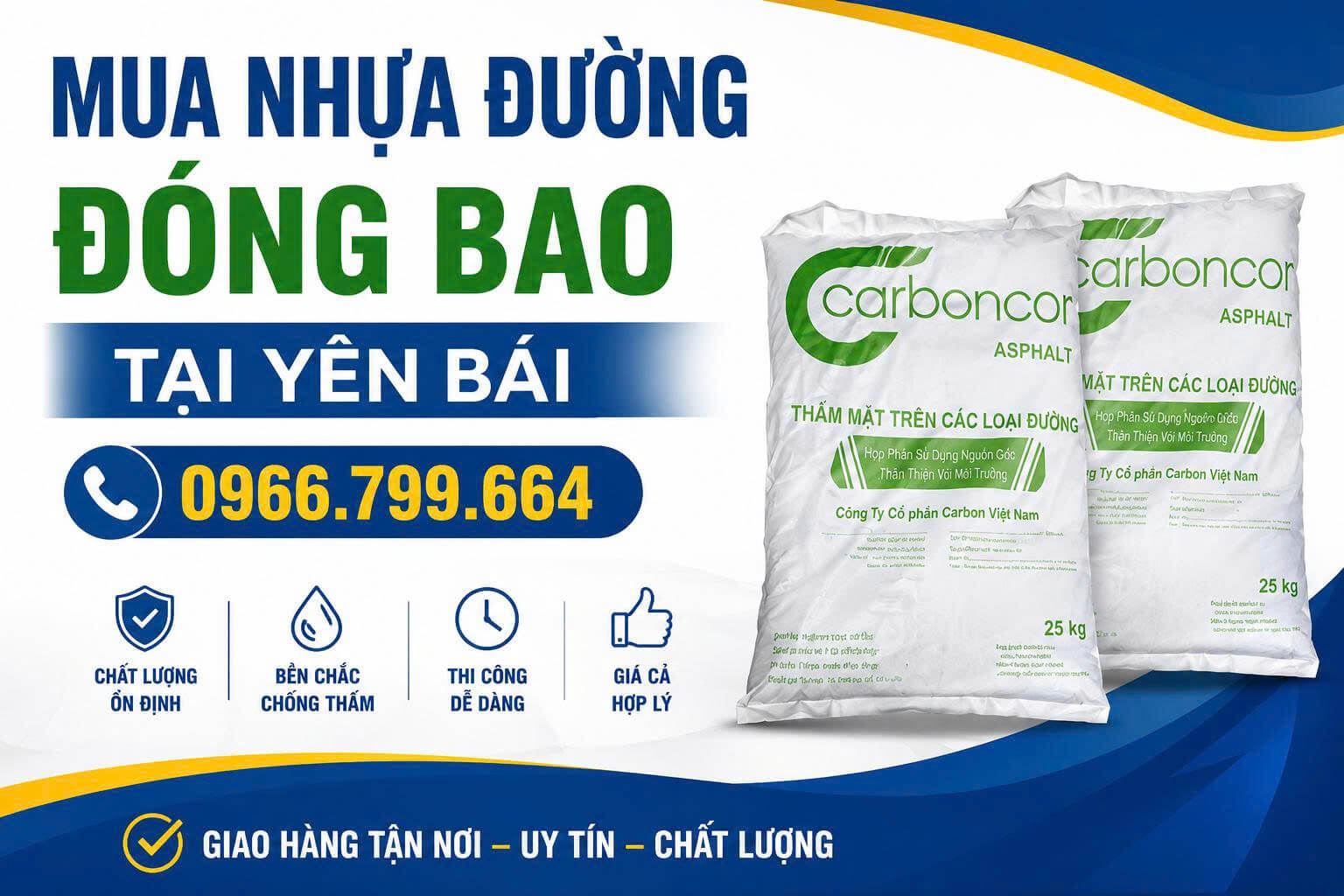 Mua Nhựa Đường Đóng Bao