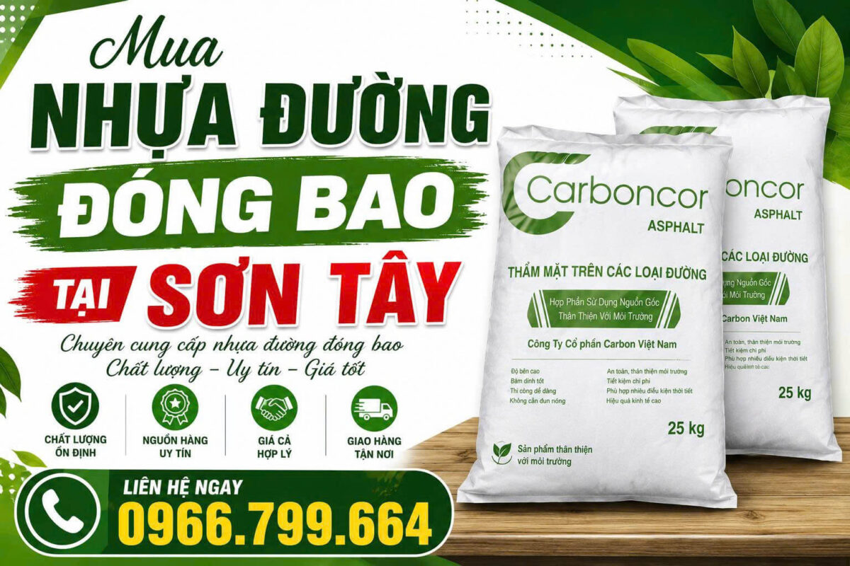 Mua Nhựa Đường Đóng Bao