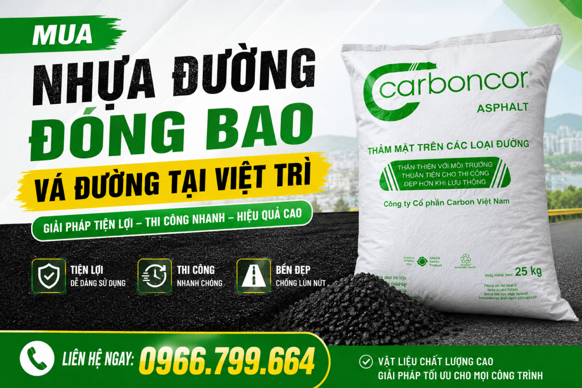 Mua Nhựa Đường Đóng Bao Vá Đường