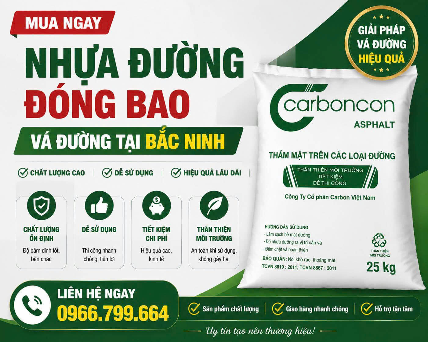 Mua Nhựa Đường Đóng Bao Vá Đường