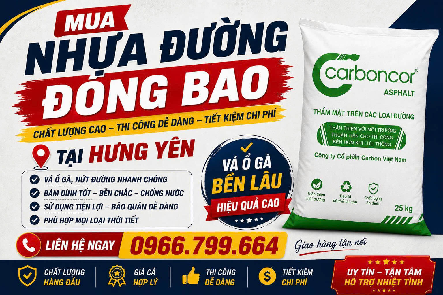 Mua Nhựa Đường Đóng Bao