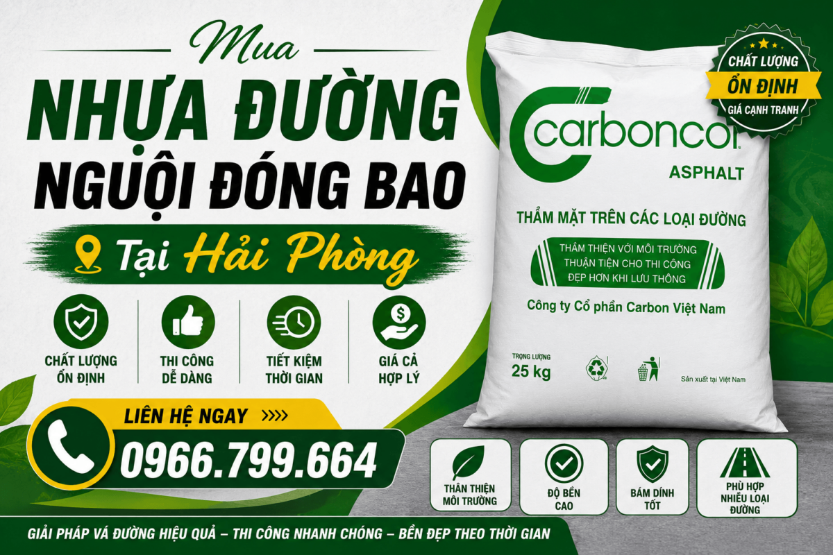 Mua Nhựa Đường Nguội Đóng Bao