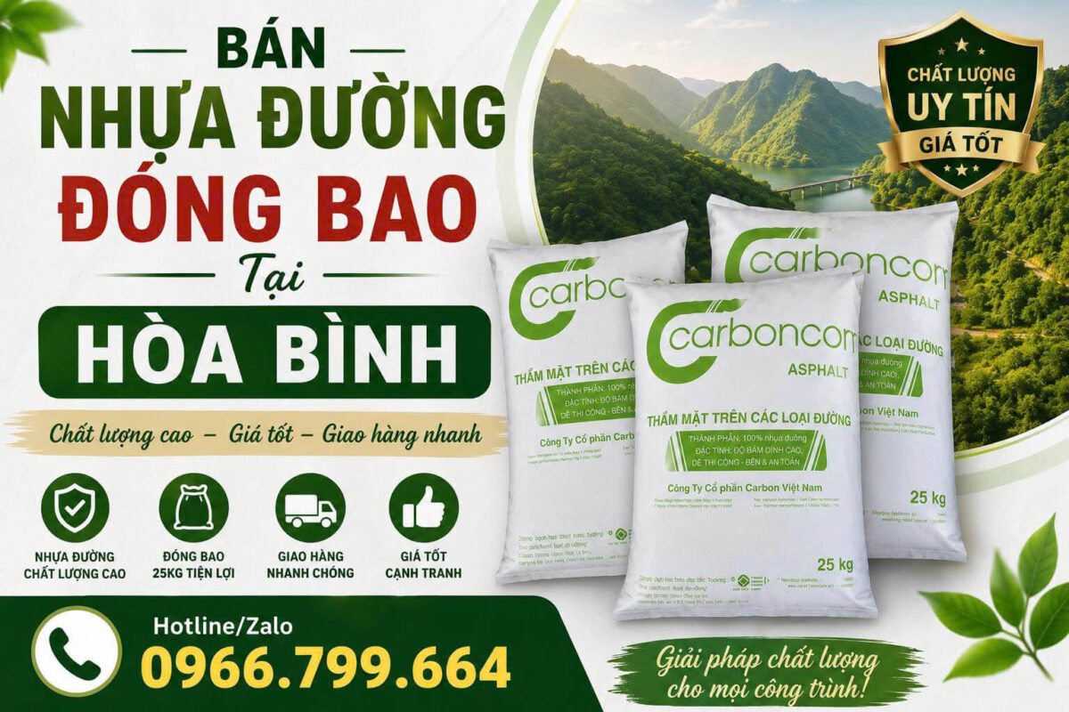 Bán Nhựa Đường Đóng Bao