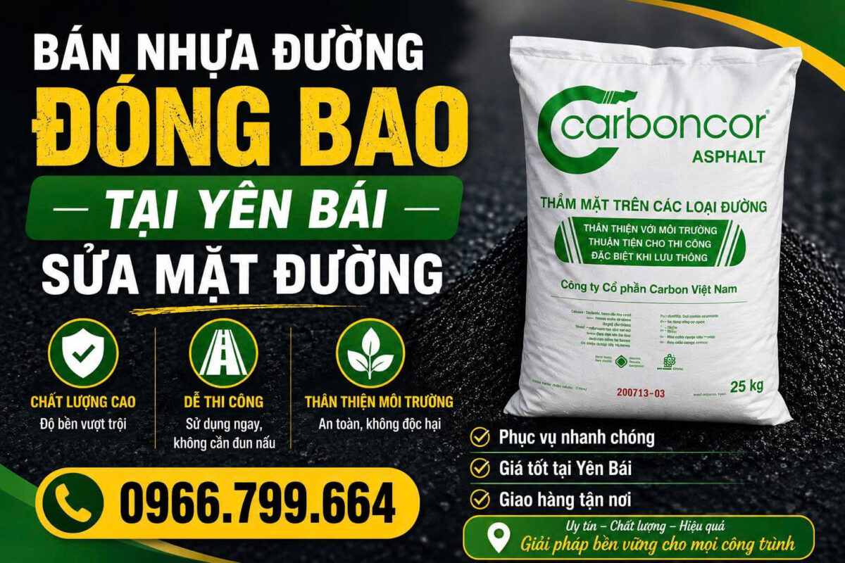 Bán Nhựa Đường Đóng Bao