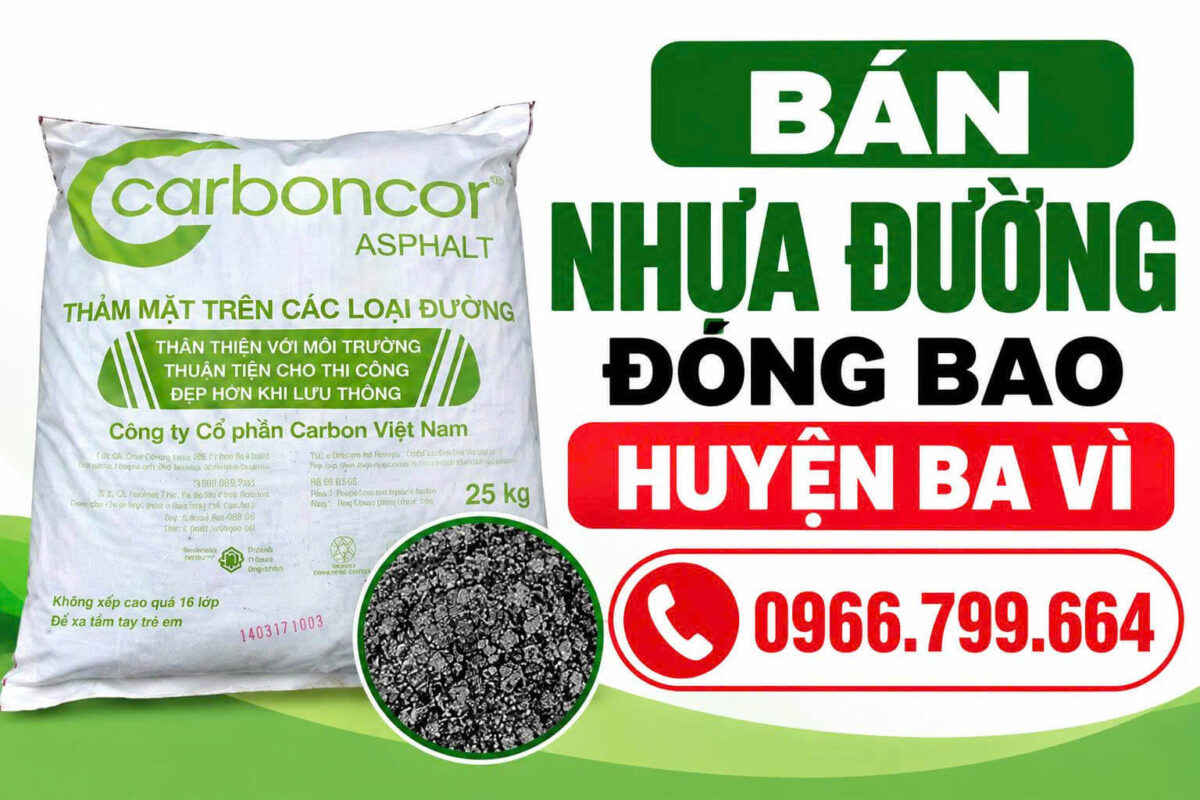 Bán Nhựa Đường Đóng Bao