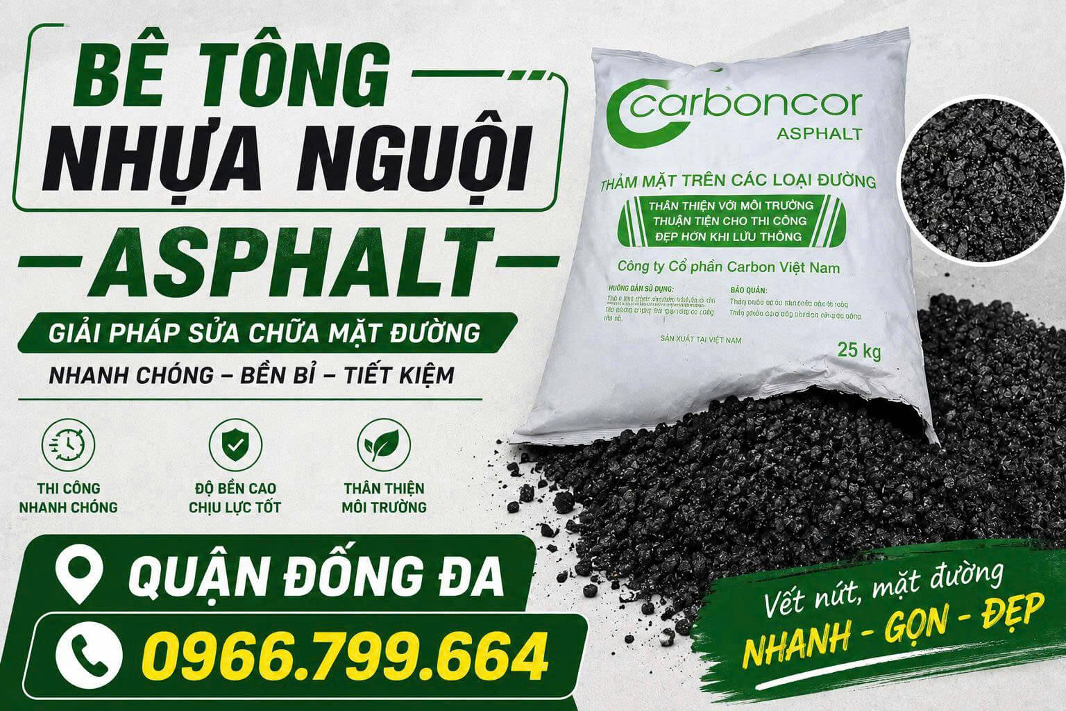 Bê Tông Nhựa Nguội Asphalt