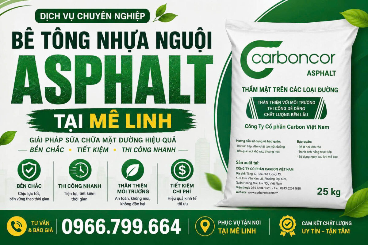 Bê Tông Nhựa Nguội Asphalt