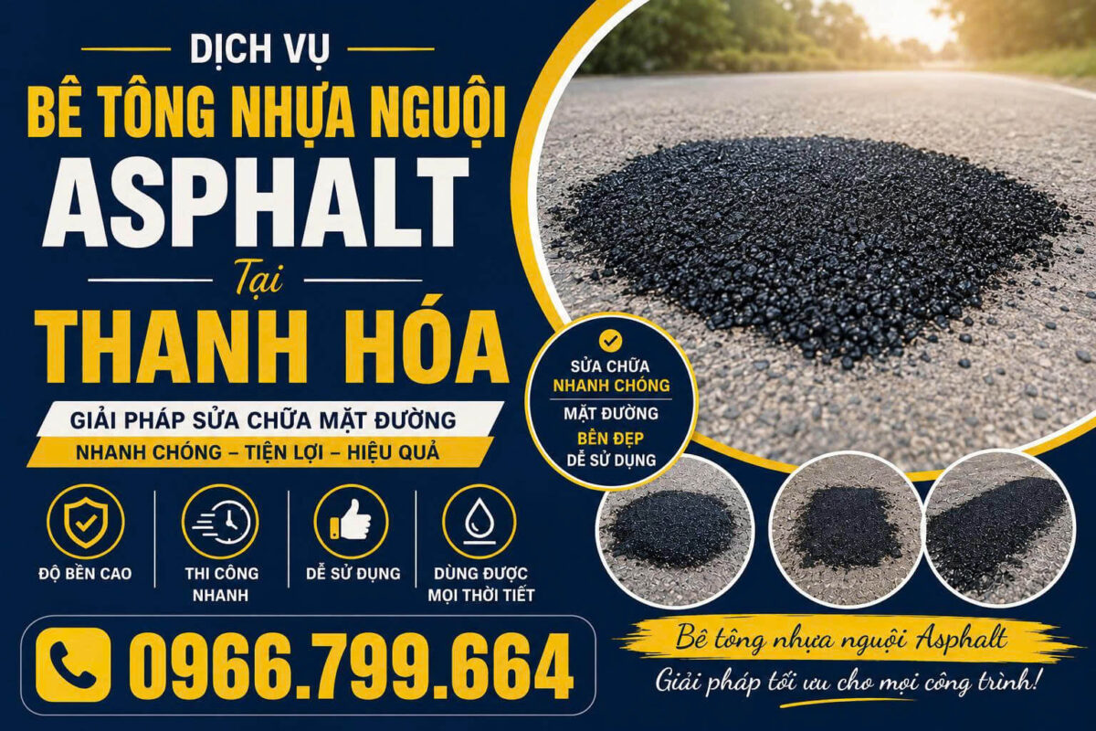 Bê Tông Nhựa Nguội Asphalt