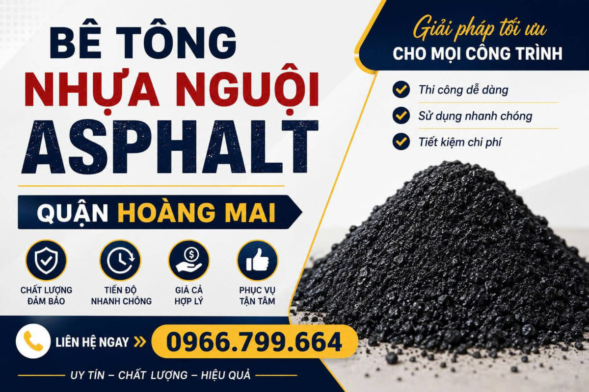 Bê Tông Nhựa Nguội Asphalt