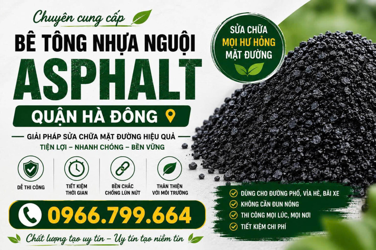 Bê Tông Nhựa Nguội Asphalt