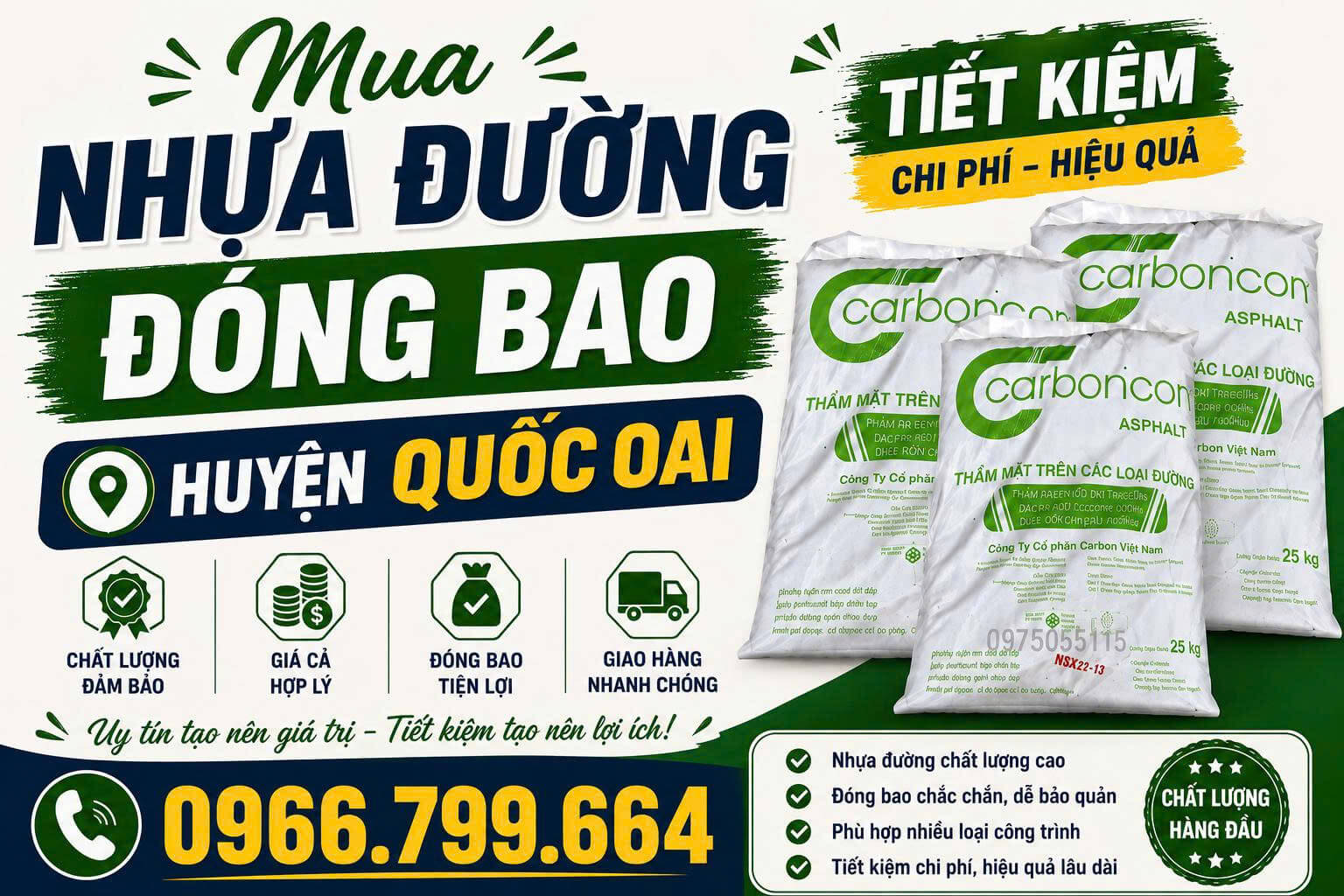 Mua Nhựa Đường Đóng Bao