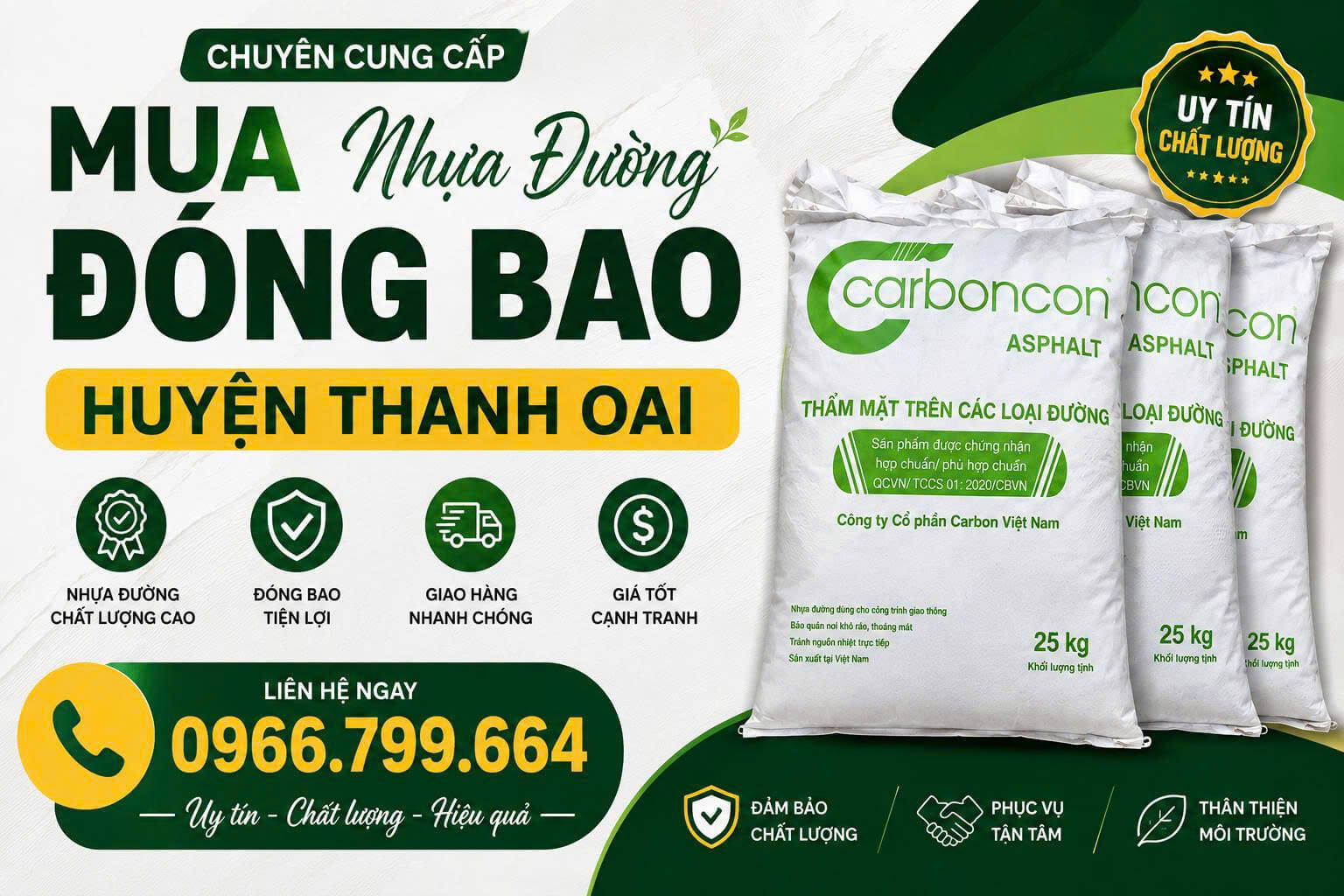 Mua Nhựa Đường Đóng Bao