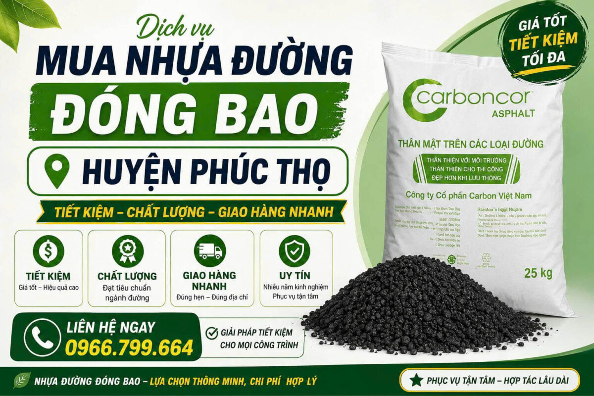 Mua Nhựa Đường Đóng Bao