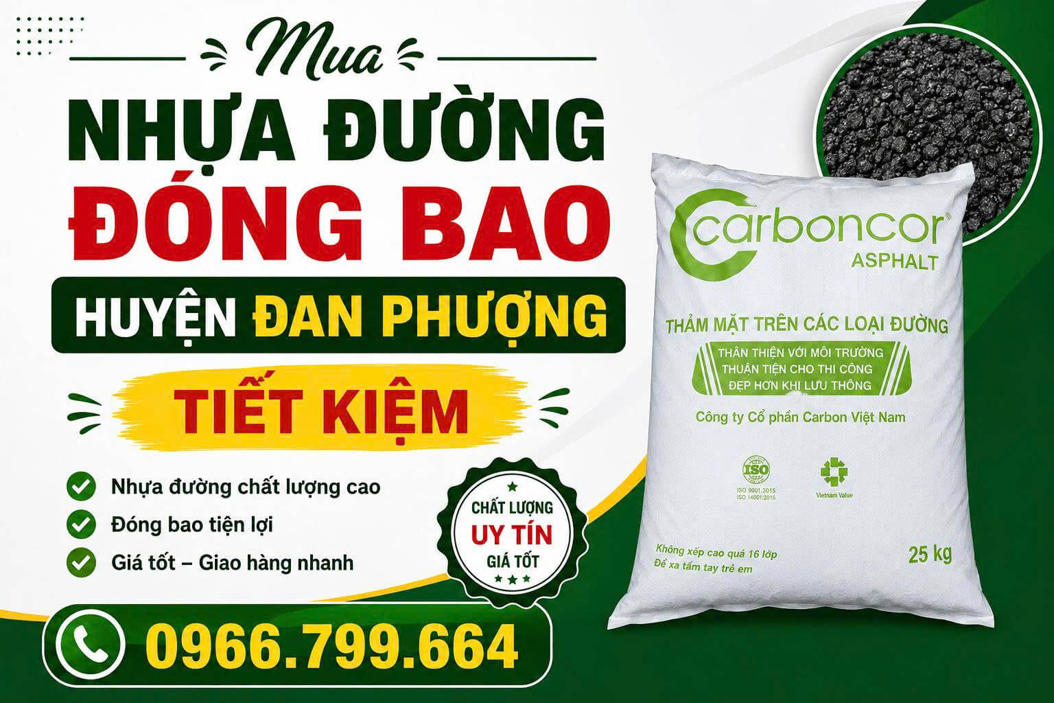 Mua Nhựa Đường Đóng Bao