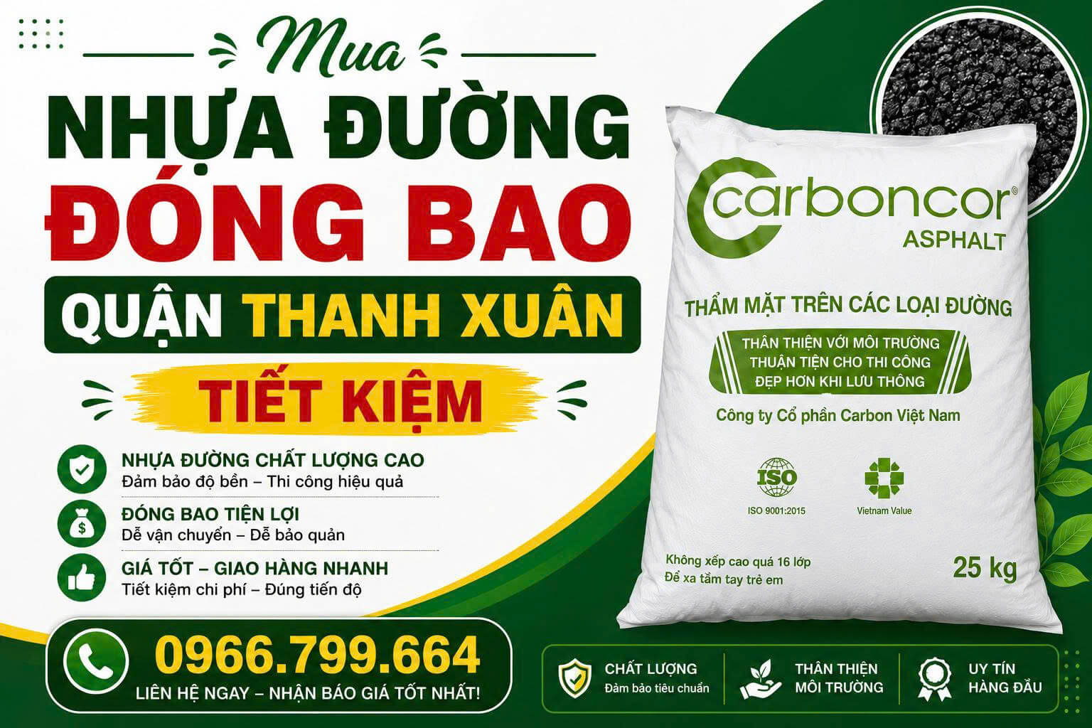 Mua Nhựa Đường Đóng Bao