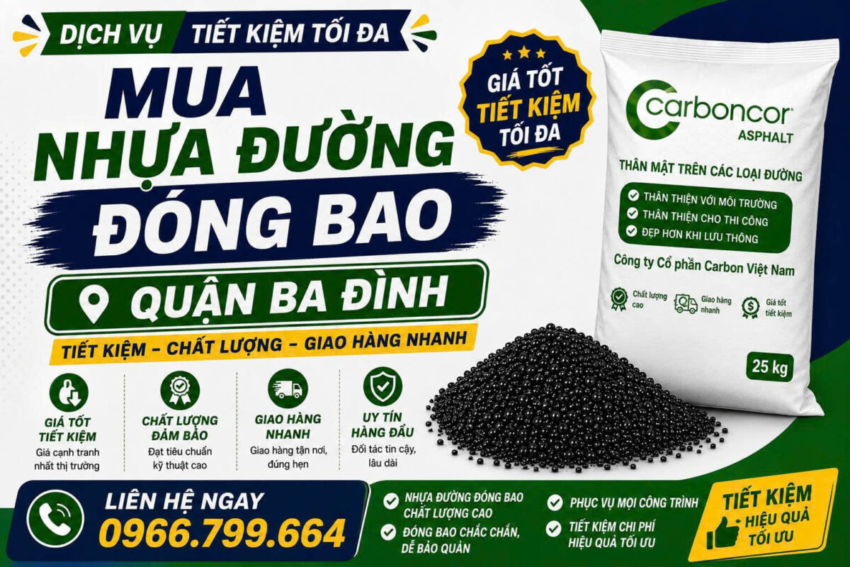 Mua Nhựa Đường Đóng Bao