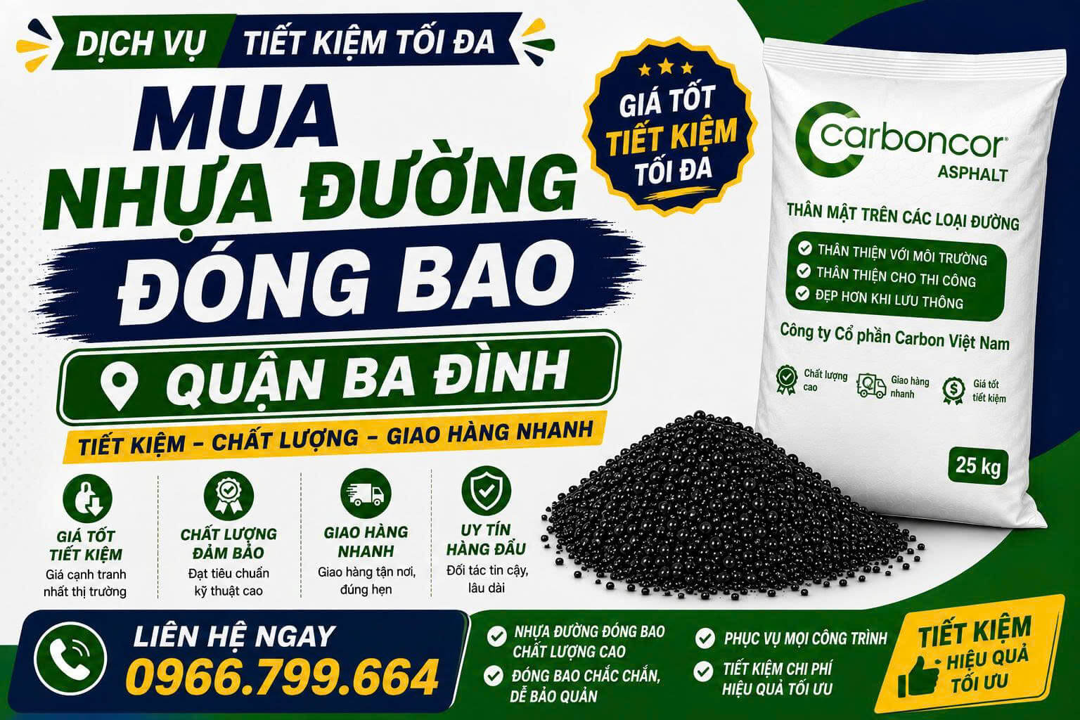 Mua Nhựa Đường Đóng Bao