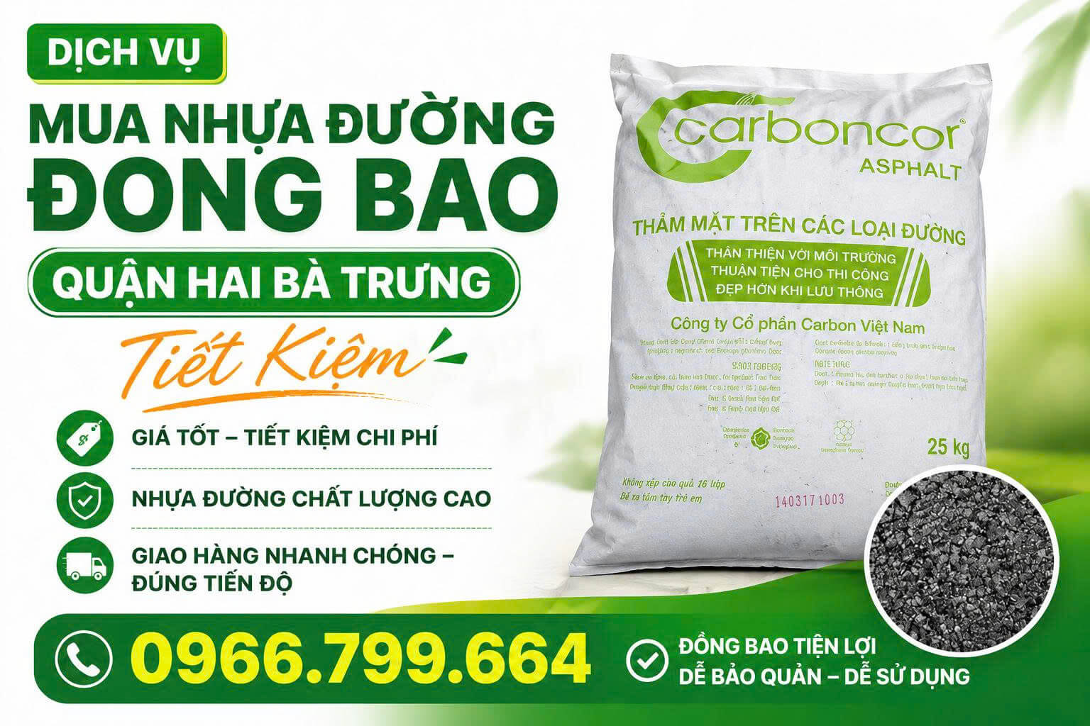 Mua Nhựa Đường Đóng Bao Tại Quận Hai Bà Trưng