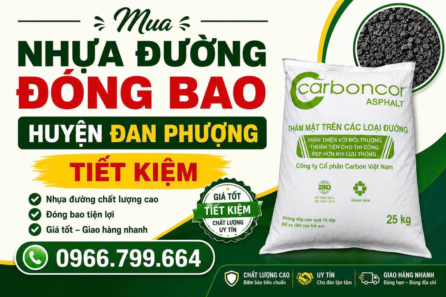 Mua Nhựa Đường Đóng Bao ở Đan Phượng