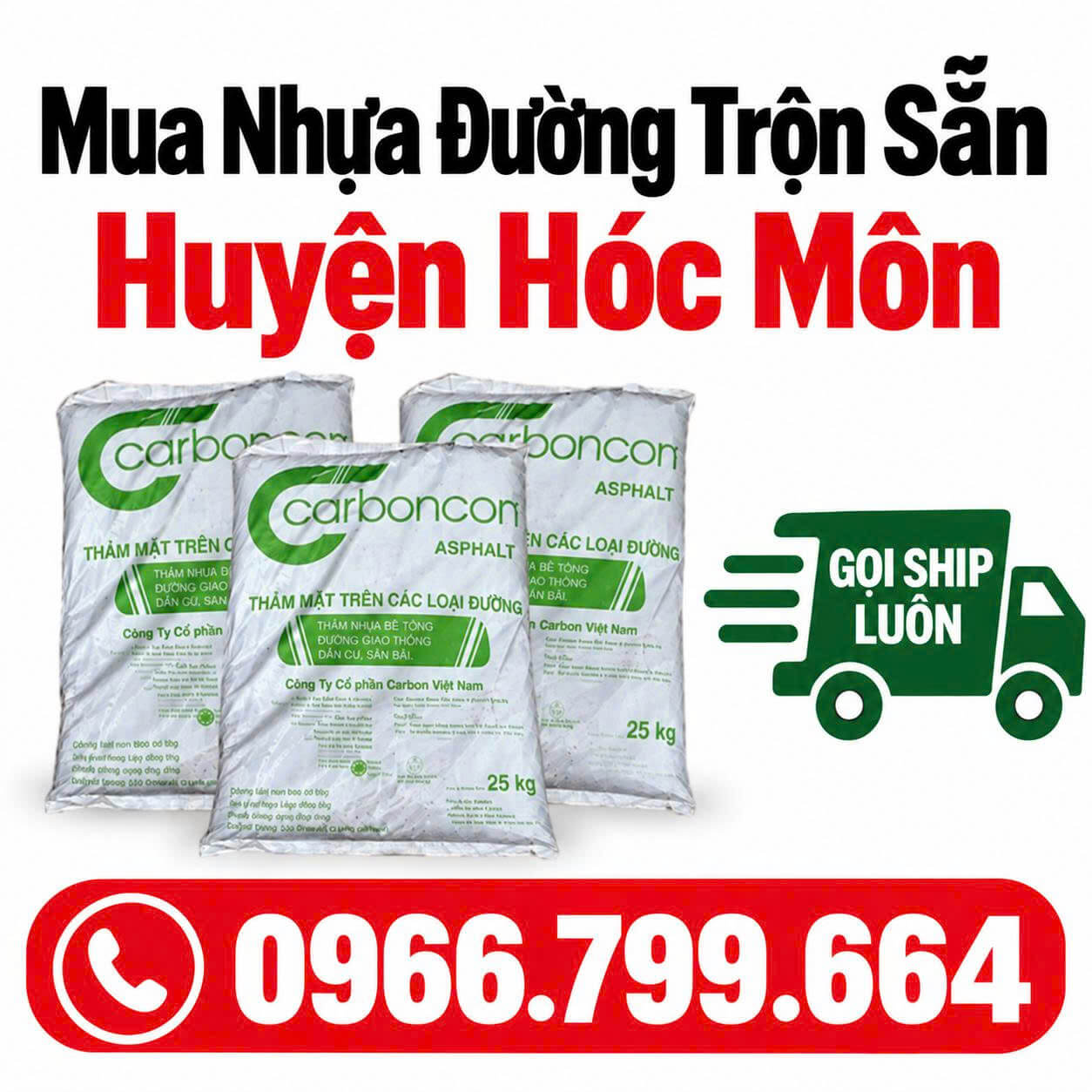 Mua Nhựa Đường Trộn Sẵn Hóc Môn