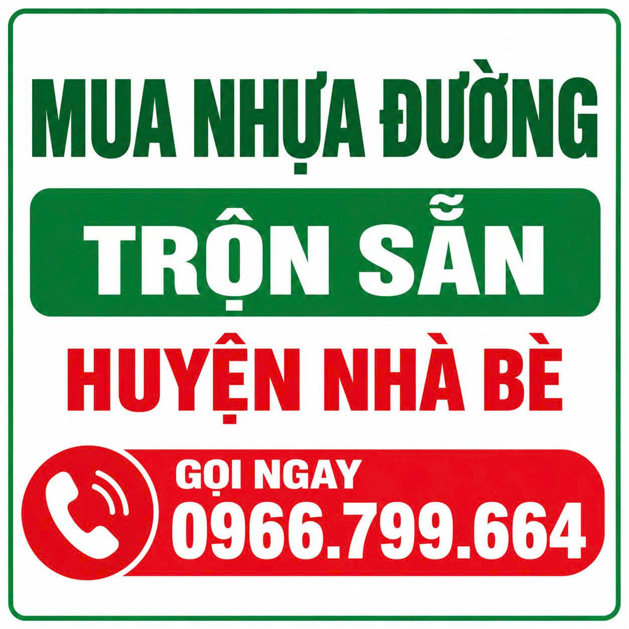 Mua Nhựa Đường Trộn Sẵn Huyện Nhà Bè
