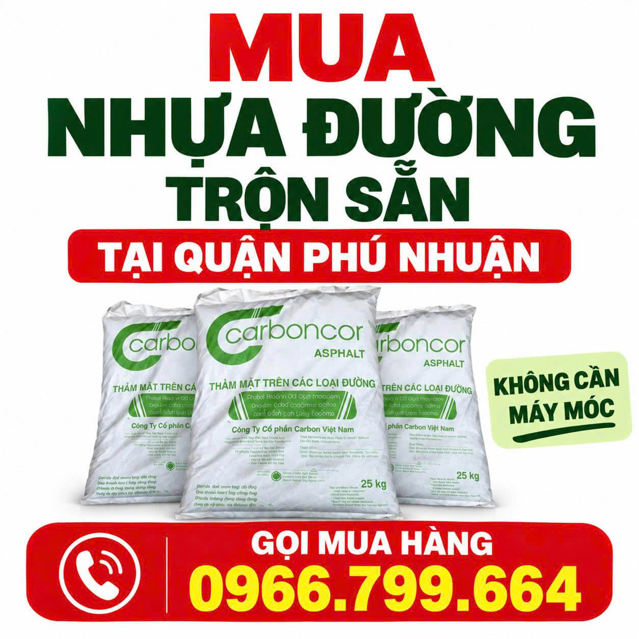 Mua Nhựa Đường Trộn Sẵn Phú Nhuận