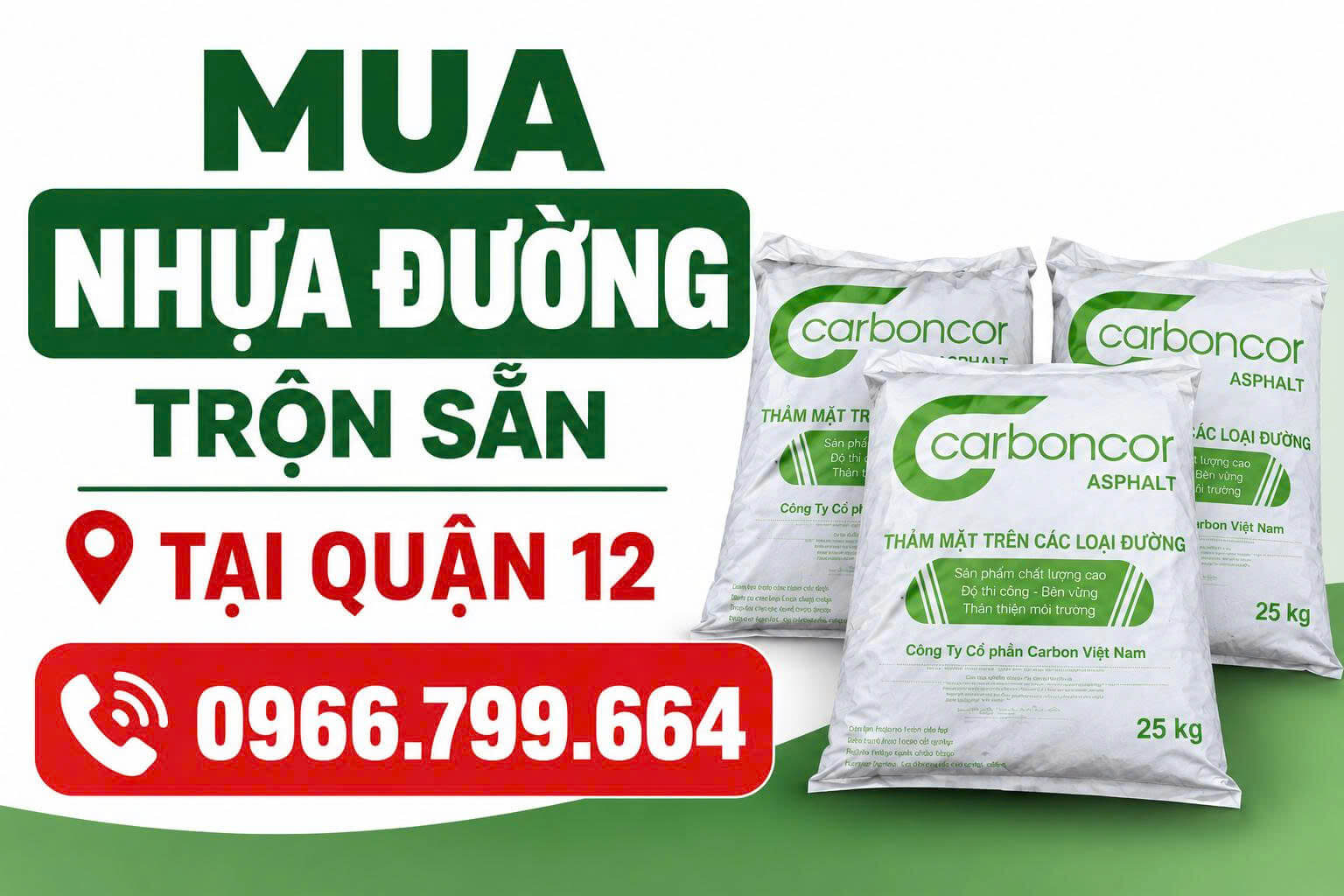 Mua Nhựa Đường Trộn Sẵn Quận 12