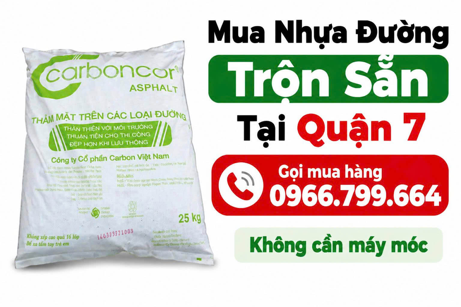 Mua Nhựa Đường Trộn Sẵn Quận 7
