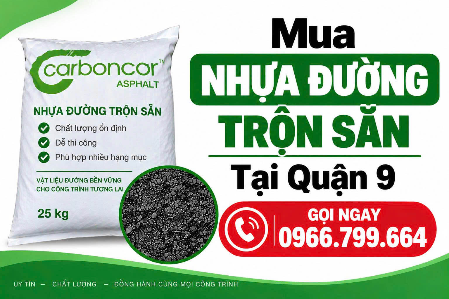 Mua Nhựa Đường Trộn Sẵn Quận 9