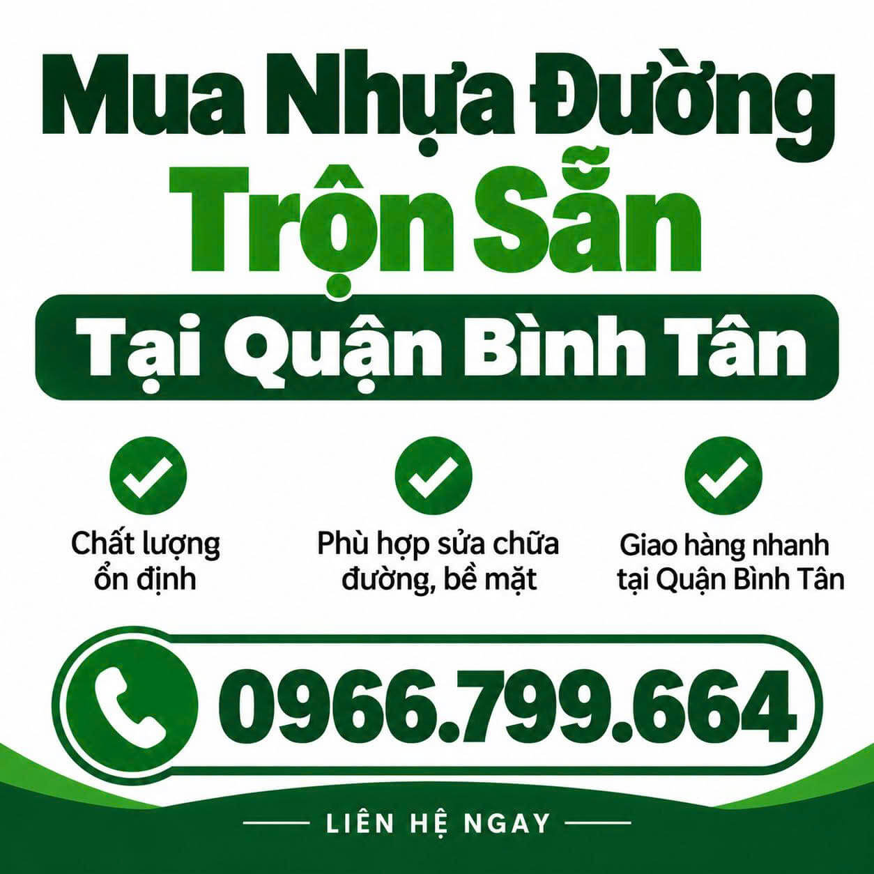 Mua Nhựa Đường Trộn Sẵn Tại Bình Tân