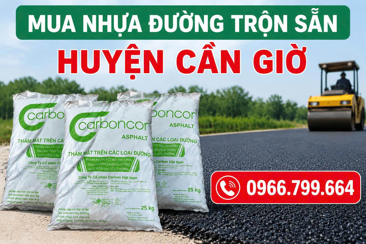 Mua Nhựa Đường Trộn Sẵn Tại Cần Giờ