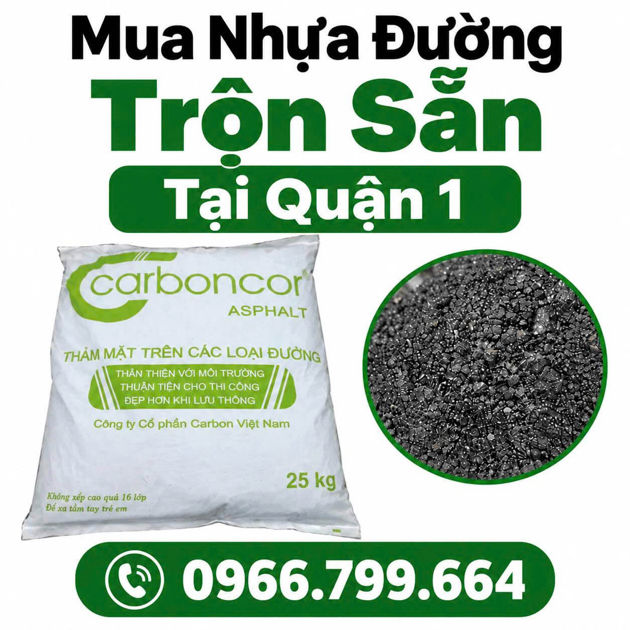 Mua Nhựa Đường Trộn Sẵn Tại Quận 1