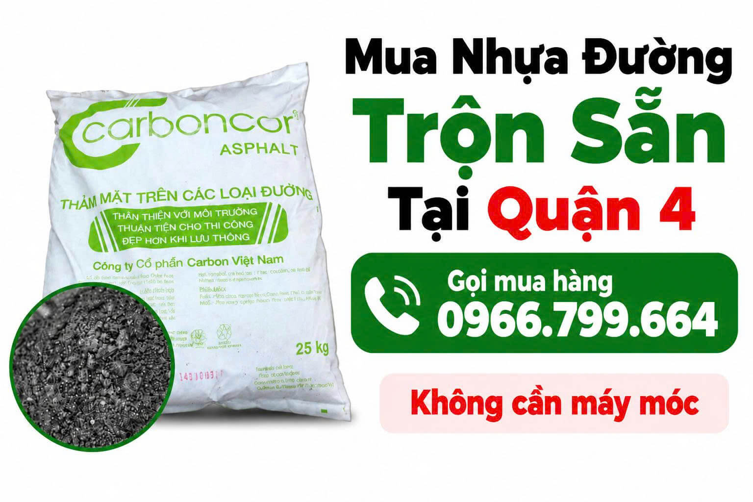 Mua Nhựa Đường Trộn Sẵn Tại Quận 4