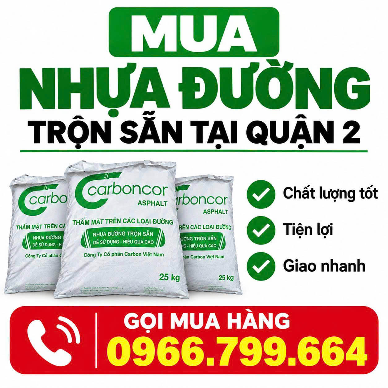 Mua Nhựa Đường Trộn Sẵn Tại Quận 5