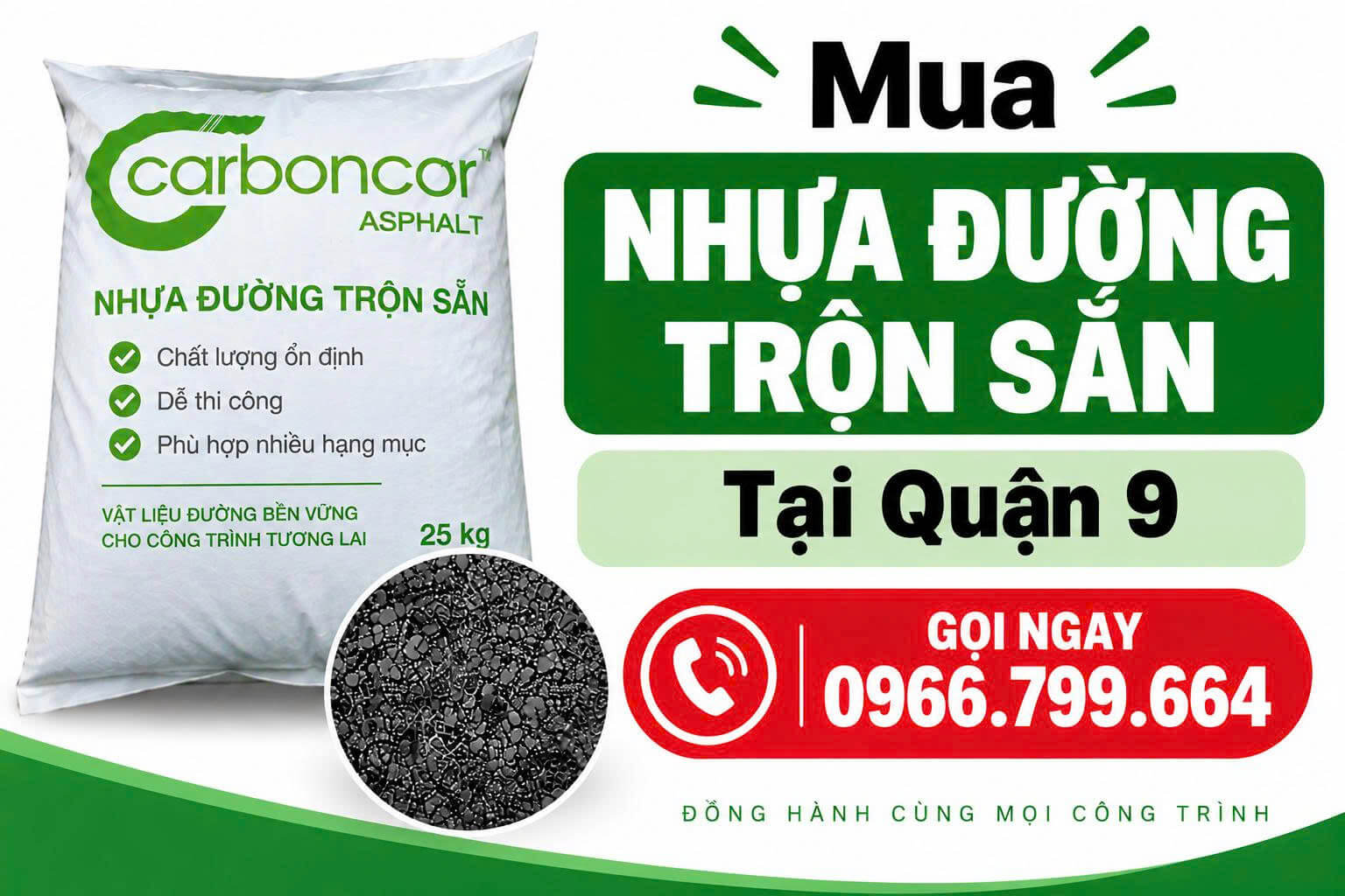Mua Nhựa Đường Trộn Sẵn Tại Quận 9