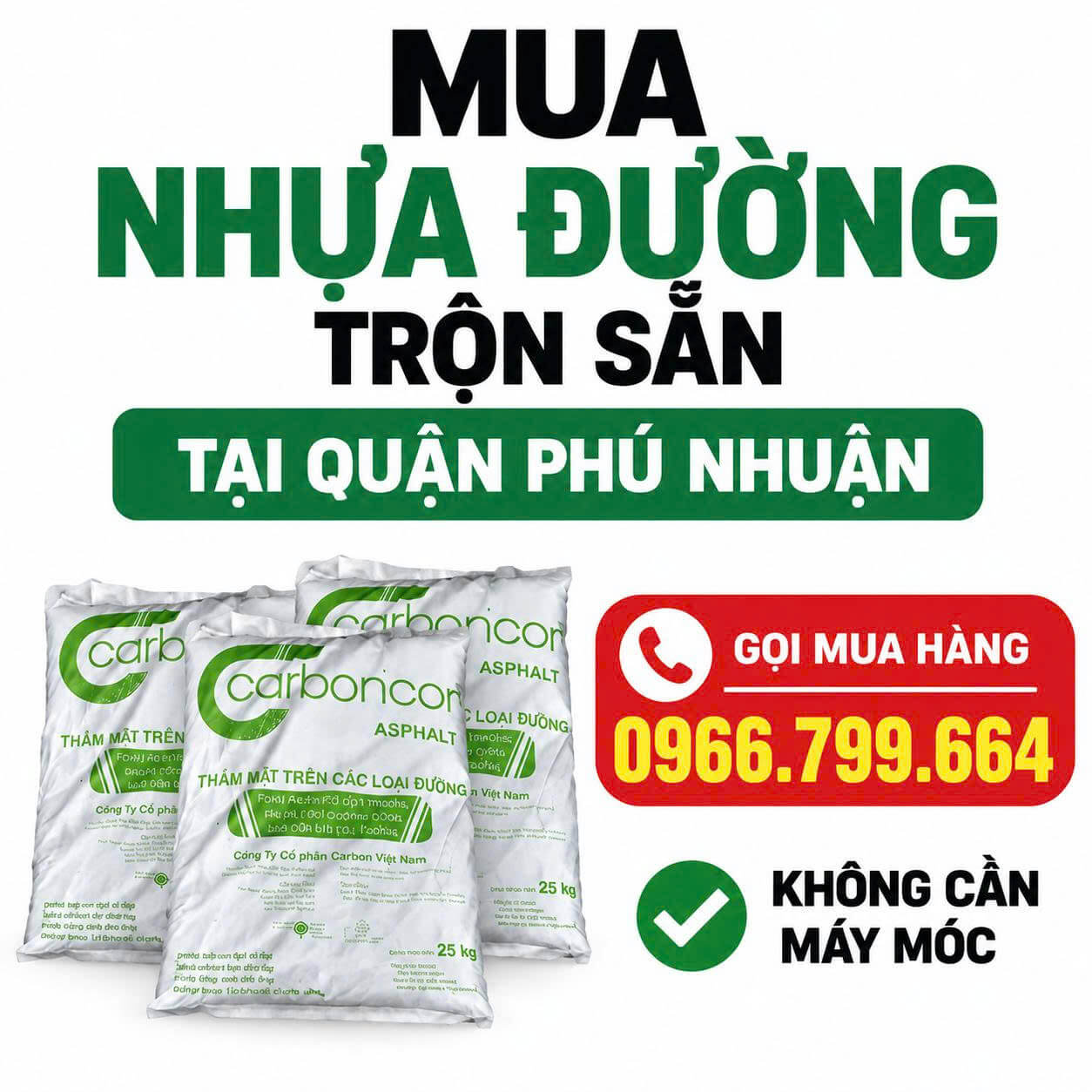 Mua Nhựa Đường Trộn Sẵn Tại Quận Phú Nhuận