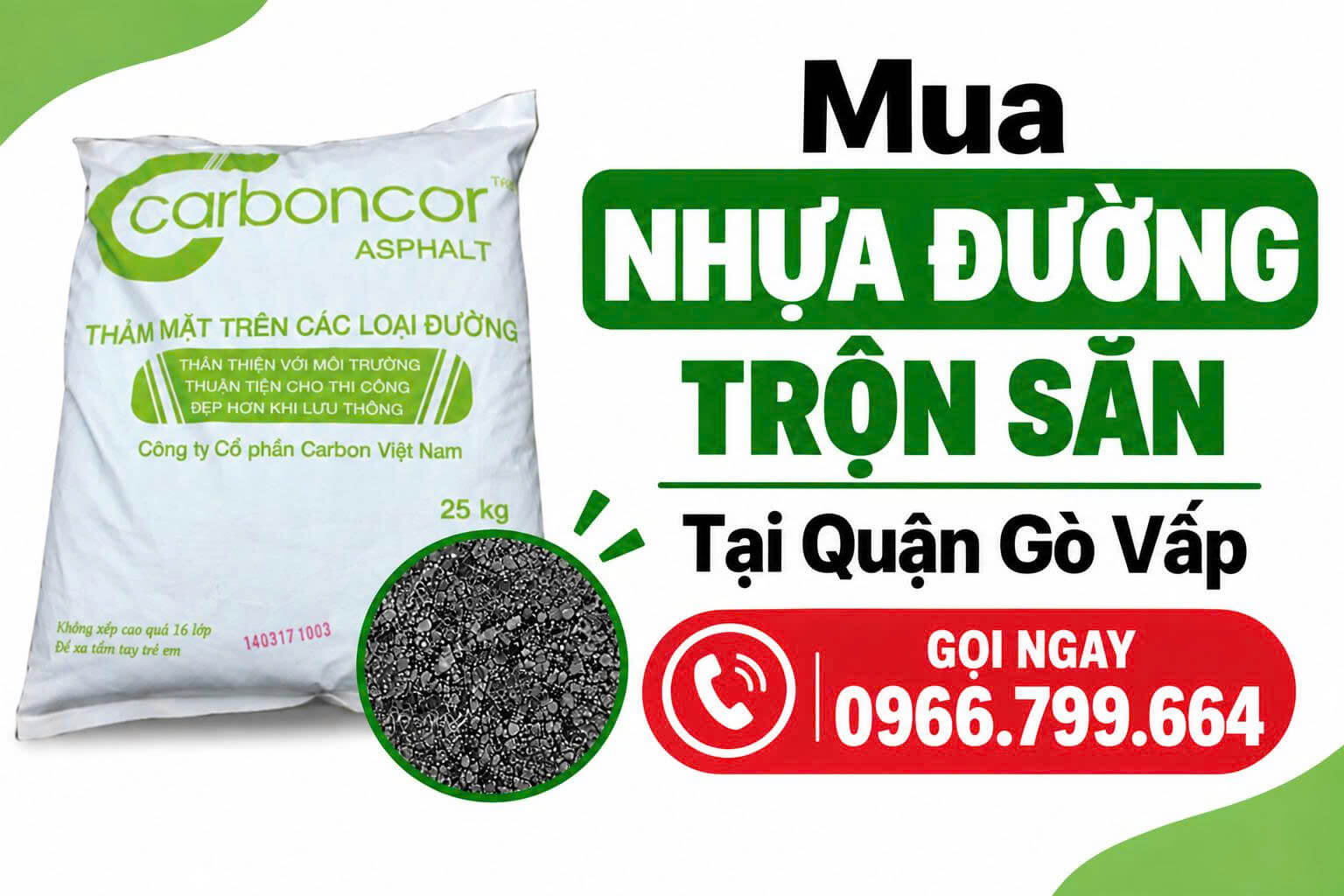 Mua Nhựa Đường Trộn Sẵn ở Gò Vấp