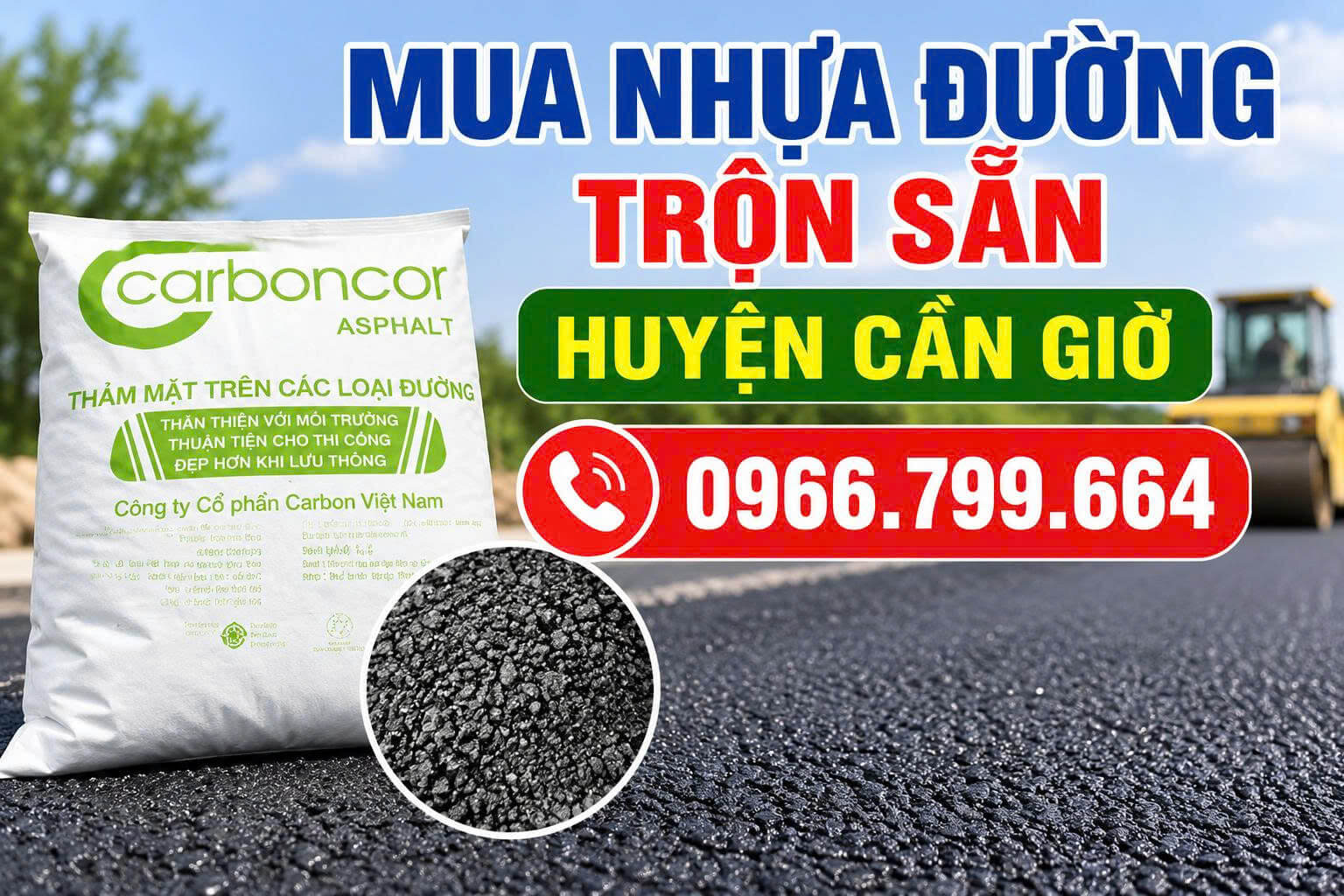 Mua Nhựa Đường Trộn Sẵn ở Huyện Cần Giờ