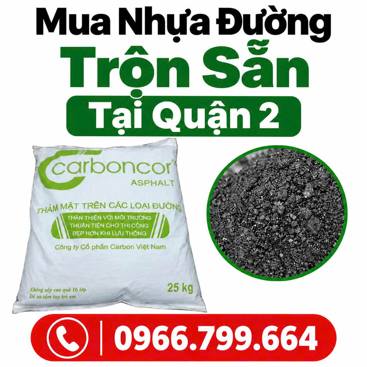 Mua Nhựa Đường Trộn Sẵn ở Quận 2