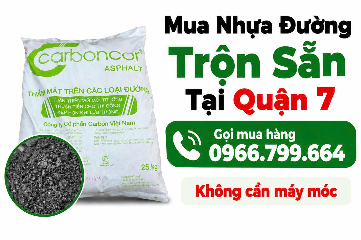 Mua Nhựa Đường Trộn Sẵn ở Quận 7