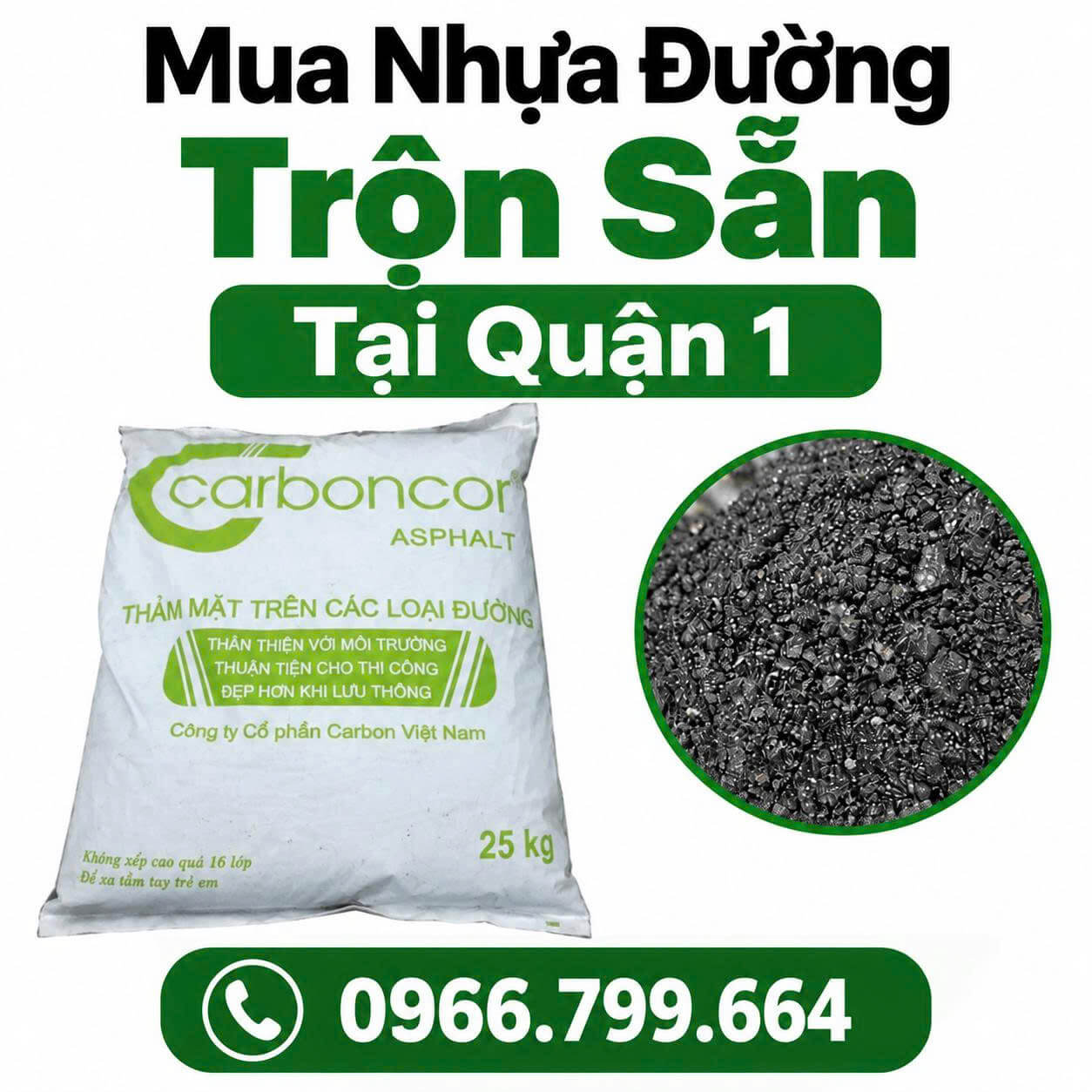 Mua Nhựa Đường Trộn Sẵn ở Tại Quận 1