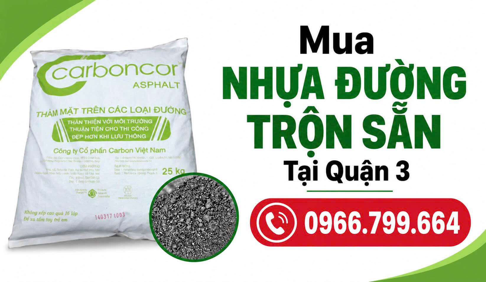 Mua Nhựa Đường Trộn Sẵn ở Tại Quận 3